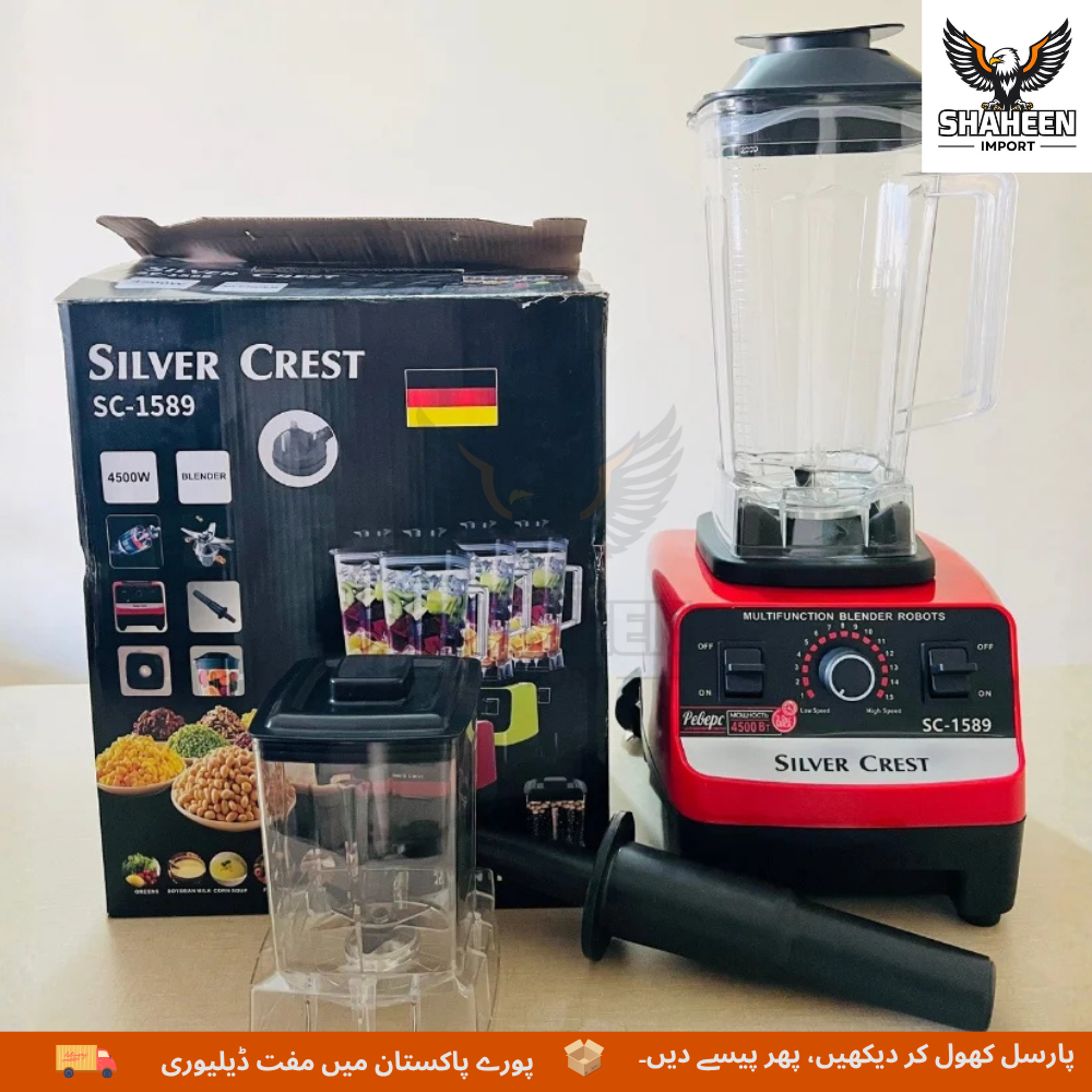 Silver Crest Original German 2 in 1 Blender & Grinder